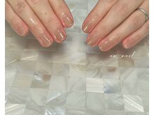 アオネイル(青桜 ao_nail_)/ワンカラーネイル