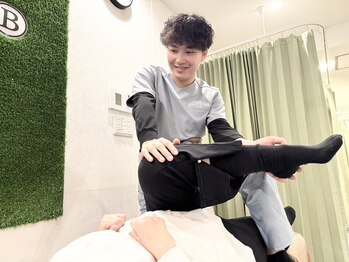 サンライズ鍼灸整骨院 石橋院/ストレッチ風景