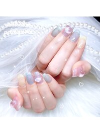 うる艶パステル×クリアハート