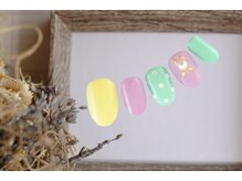 ファストネイル コクーンシティさいたま新都心店(FAST NAIL)/ガラスフレンチ　韓国【11395】