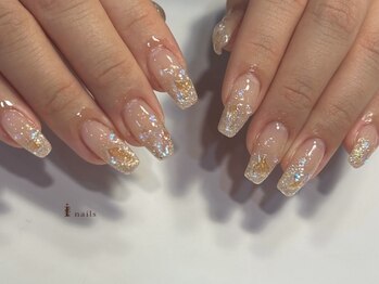 アイネイルズ 四条河原町店(I-nails)/うるうるストーンネイル