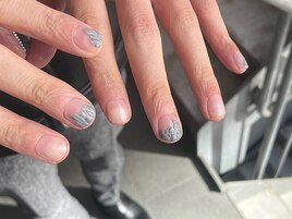 手書きぽこぽこネイル