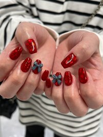 ハートホロネイル