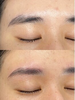 アイブロウメニューがあるサロン