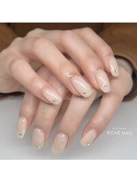 ミルキーラメネイル♪