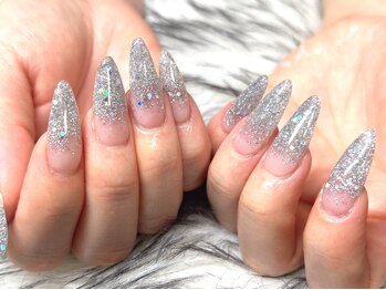 アンジュ(Ange)/ラメグラ/スカルプ/長さだし