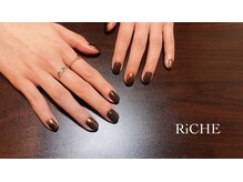 リッシュ(Riche)/ブラウン×ブロンズミラー