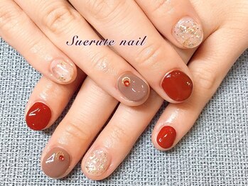 スエルテ ネイルサロン 北千住店/持ち込みミックスネイル ¥9000