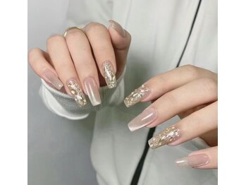 クイーンズビューティーサロン 新宿本店(Queen's beauty salon)/チップ長さだし定額コース