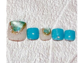 ティアモ(Ti Amo)/砂浜ネイル♪