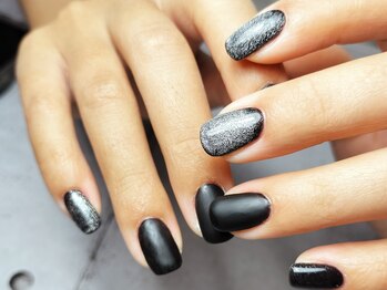 マグネット×マットネイル