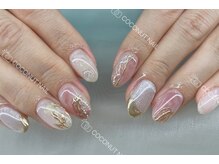 ココナッツネイル/ニュアンスネイル