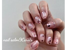 ハートホロネイル　ホロつけ放題