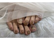 ネイルテテ(Nail-tete)/フット＋アート2本