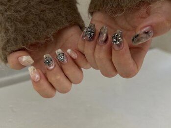 アオアロヒネイル(ao alohi nail)/ニュアンスネイル