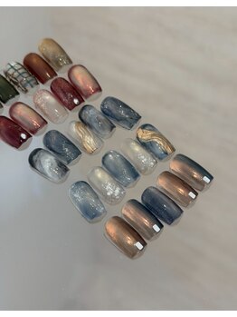 ケーネイルアトリエ もみじヶ丘店(K nail atelier)の写真/【完全個室】自分だけのハイセンスネイルを堪能★オフ・ケア無料が嬉しい♪完全定額制サロン☆[富谷]