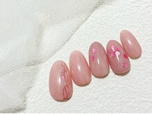 リベレ 福島店(LIBELLE)/桜ネイル/ニュアンスアート/春