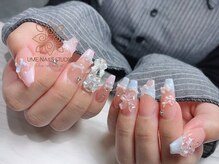 ウメネイルスタジオ(UME NAIL STUDIO)/題長さだしやり放題×つけ放
