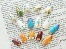 ネイル ペルレ(nail perle)/エスニック柄ネイル