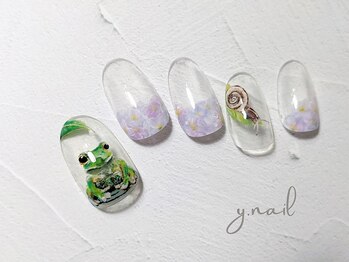 ワイネイル(Y.nail)/リアルかえるネイル