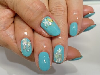 クォーターリゾートネイル(QUARTER RESORT nail)/ポップネイル☆