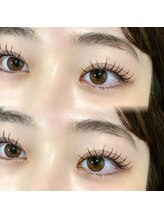 束感マツエクで流行りのトレンドまつ毛に☆韓国まつ毛パーマ・ブラックティントパーマ導入サロン