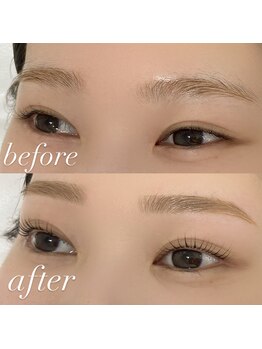 キレイファクトリー/まつ毛パーマ+眉毛スタイリング