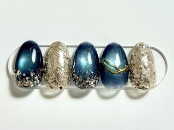 プラスチッタ(hair make salon plus citta')/マグネットネイル