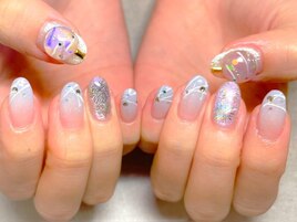 ヨーヨーネイル/夏祭り/花火