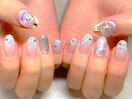ヨーヨーネイル/夏祭り/花火