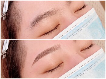 オベリオ アイラッシュ(OBERIO eyelash)の写真/眉毛で第一印象が変わる◇プロの眉デザインで理想の垢抜け顔へ!毎日のメイクが劇的に楽になる眉毛ケア★