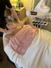 背中ほぐし+フェイシャル(ディープコース)75分¥7000