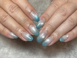 涼しげグラデーション