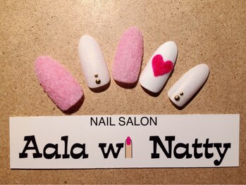 アラ ウィー ナッティー ネイル 北千住店(Aala wi Natty nail)/ハート×ベルベット