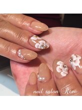 ネイルサロン レーヴ(NAIL SALON REVE)/フラワーネイル