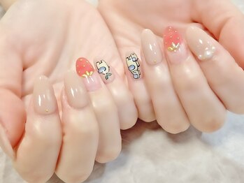 ラルネイル 大宮(Lull. nail)/キャラクター1本2500円♪