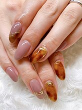 ワイズネイル(Y's NAIL)/大人べっこうネイル