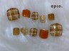 オフ無料◇フット：アートデザイン定額8種 ¥8500→¥7500