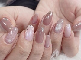 《定額4本アート》桜ネイル
