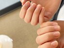 ネイルケア＋透明マニキュア