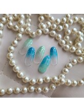 7月キャンペーンネイル ￥7,700
