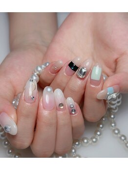 サムズアップネイル(thumbs up nail)/お客様ネイル