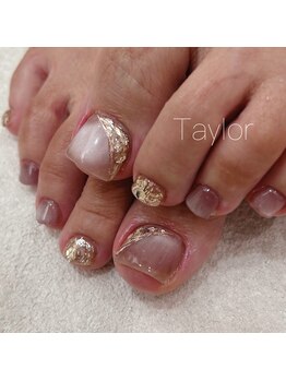 テイラー(Taylor)/フット定額ネイル No.45