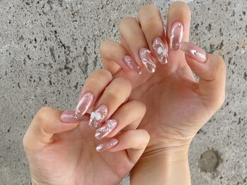 ロエン 北岡崎(ROEN)/ピンクミラー×ハート