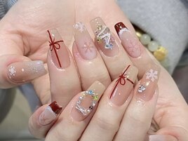クリスマスネイル