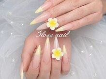 グロース(Gloss)の雰囲気(持込み◎シンプル~アート、ゴテゴテデザインまでお任せください)