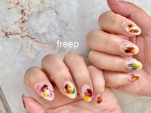 フリープ(freep)/カラフルネイル 春 夏 秋 冬
