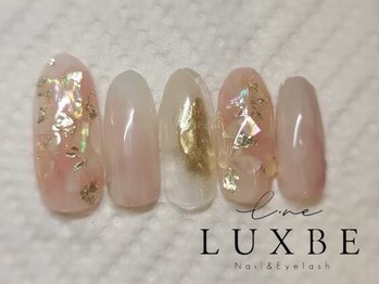 ラックスビー ネイルアンドアイラッシュ 阿倍野ルシアス店(LUXBE)/ＬBデザインコース