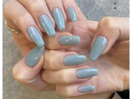 春のワンカラーネイル