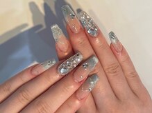 長さ出しで縦長美爪に♪＜ワンホン/パラジェル/フィルイン/長さだし/学割U24/ネイル/オフのみ/長さ出し＞